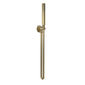 Nuie Aztec Thermostatic Concealed shower Valve with Fixed Shower Head , Arm & Shower Handset - Brushed Brass