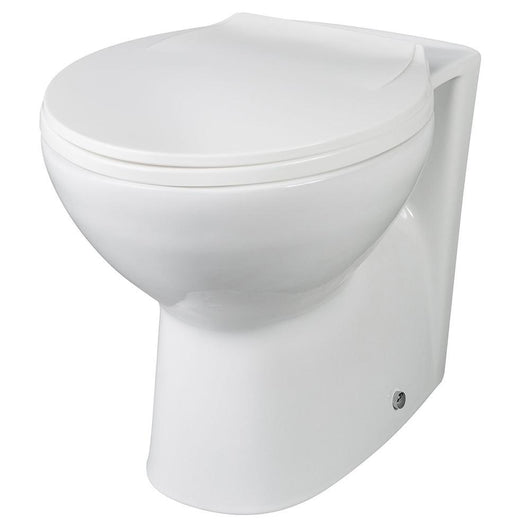 Deus 500mm Toilet and Basin Combination Unit - Bleached Oak - welovecouk