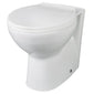 Deus 500mm Toilet and Basin Combination Unit - Bleached Oak