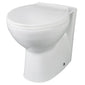Deus 500mm Toilet and Basin Combination Unit - Anthracite Woodgrain