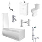 Alpha Vanity Complete Shower Bathroom Suite