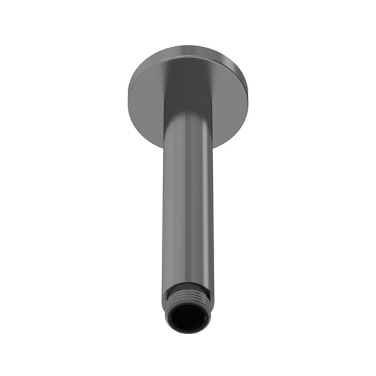  Nuie Round Ceiling Arm 150mm - Brushed Gun Metal