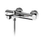Nuie Arvan Wall Mounted Thermostatic Bath Shower Mixer - Chrome - welovecouk
