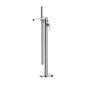 Nuie Arvan  Freestanding Bath Shower Mixer - Chrome - welovecouk