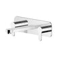 Nuie Arvan Wall Mounted 3 Tap Hole Basin Mixer With Plate - Chrome - welovecouk