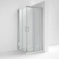 ShowerWorX Atlantic 800 x 800mm Corner Entry Shower Enclosure - 6mm Glass