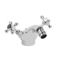 Hudson Reed Black Topaz With Crosshead  Bidet Tap - Chrome - BC406HX