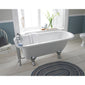 Hudson Reed Barnsbury Freestanding Bath - Corbel Leg Set (1700mm) - White