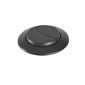 Black WC Push Button - 38mm