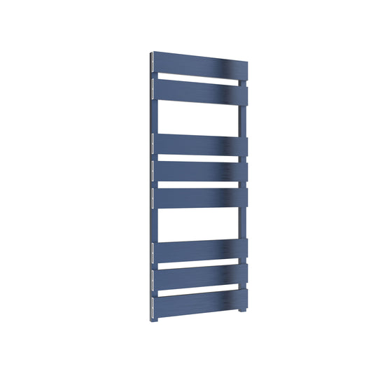  Reina Fermo 1190 x 485mm Designer Flat Panel Heated Towel Rail - Blue