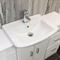 Evo 1700 P Shaped Vanity Bathroom Suite