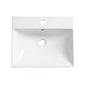 Tavistock Cadence 500mm Wall Mounted Vanity Unit & Basin - Light Grey Gloss