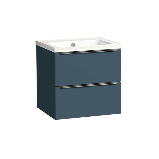  Tavistock Cadence 500mm Wall Mounted Vanity Unit & Basin - Oxford Blue