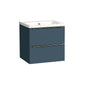 Tavistock Cadence 500mm Wall Mounted Vanity Unit & Basin - Oxford Blue