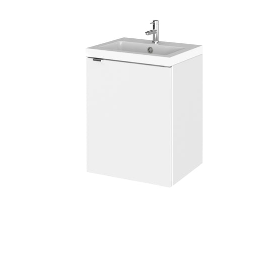  Hudson Reed Fusion 400mm Vanity Unit & Basin - Gloss White - CBI139