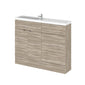 Hudson Reed Fusion 1100mm Combination - Compact - Driftwood