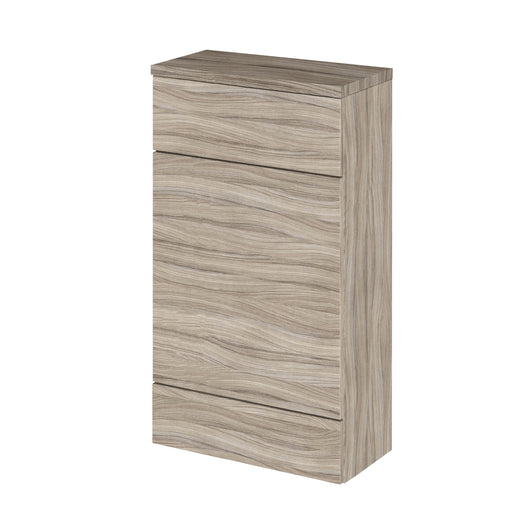  Hudson Reed Fusion 500mm Compact WC Unit & Co-ordinating Top - Driftwood