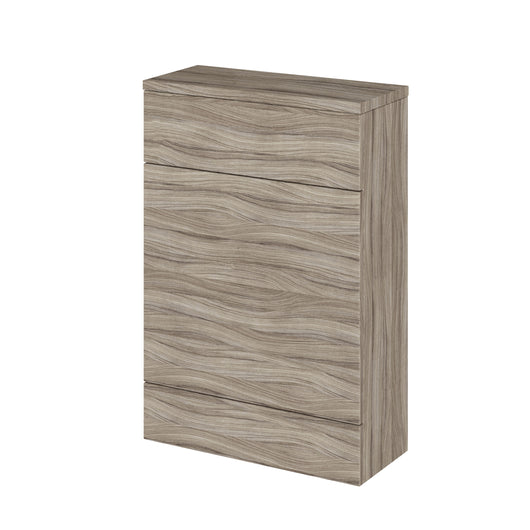  Hudson Reed Fusion 600mm Compact WC Unit & Co-ordinating Top - Driftwood
