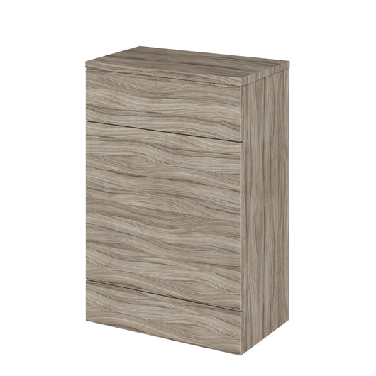  Hudson Reed Fusion 600mm WC Unit & Co-ordinating Top - Driftwood