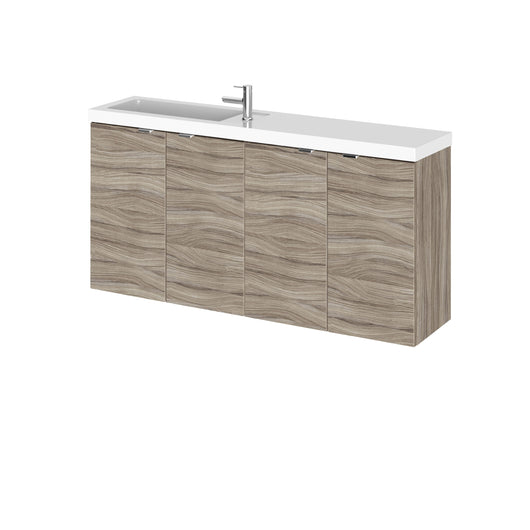  Hudson Reed Fusion 1000mm Combination Vanity Compact - Driftwood