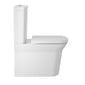 Hudson Reed Maya Flush to Wall Pan, Cistern & Seat - White - welovecouk