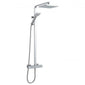 Crystalline 1600 L-Shaped Complete Shower Bathroom Suite