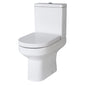 Harmony Close Coupled Toilet & 500mm Semi Pedestal Basin
