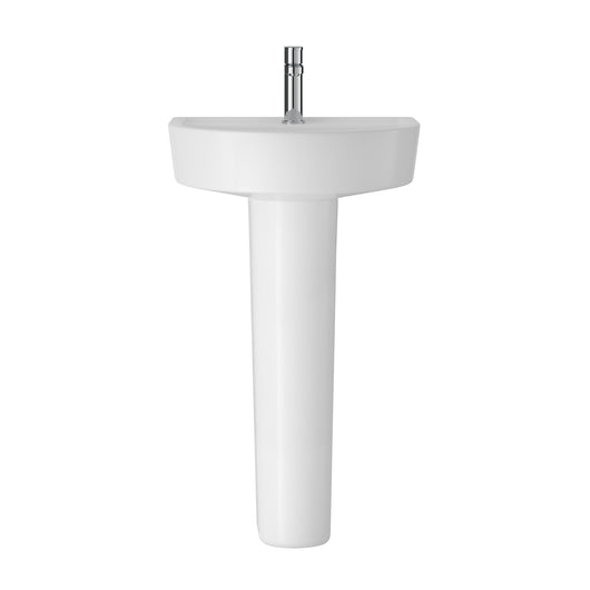  Hudson Reed Luna 420mm Basin & Pedestal - White