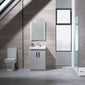 Tavistock Compass 600mm Vanity Unit & Basin - Light Grey Gloss