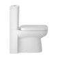 Hudson Reed Arlo Flush to Wall Pan, Cistern & Seat - White - welovecouk