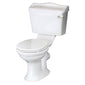 Hudson Reed Chancery Close Coupled Pan & Cistern - White