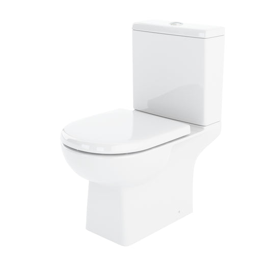  Nuie Asselby Close Coupled WC - White - welovecouk