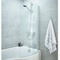 Evo 1700 P Shaped Vanity Unit Shower Bathroom Suite