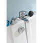 Nuie Eon Deck Mounted Bath Shower Mixer - Chrome