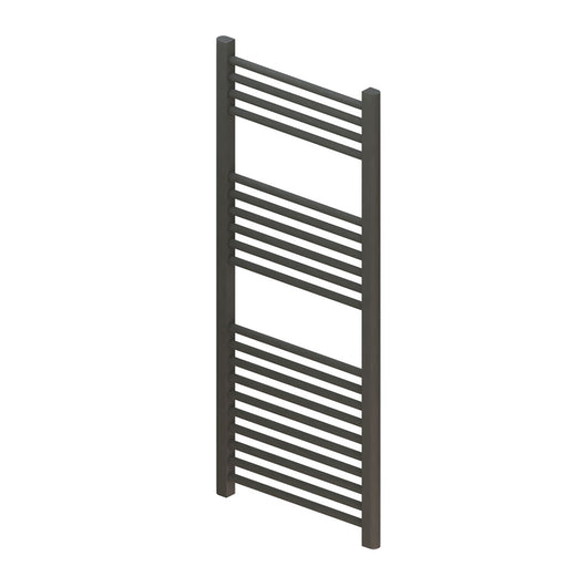  Wingrave 1200 x 500mm Straight Anthracite Heated Towel Rail