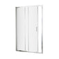 Nuie Ella 1000mm Sliding Door - Satin Chrome
