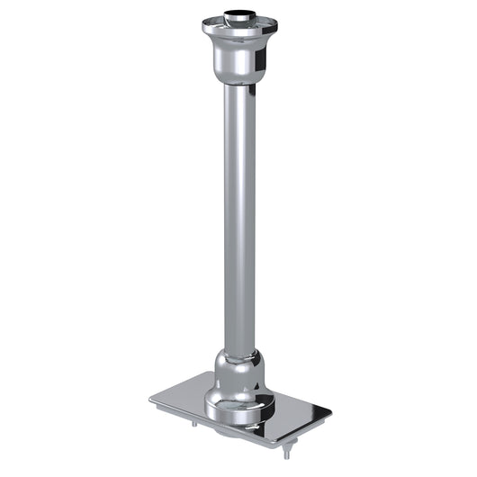  Hudson Reed Richmond Mid Level Flush Pipe Kit - Chrome - welovecouk