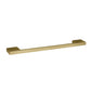 Deco Curved 500mm Soft Black Vanity & Brushed Brass Offset Quadrant Shower Enclosure Bathroom Suite
