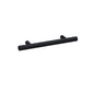 Nuie Handles Knurled Bar Handle 96mm - Matt Black - welovecouk