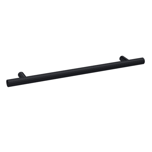  Nuie Handles Knurled Bar Handle 192mm - Matt Black