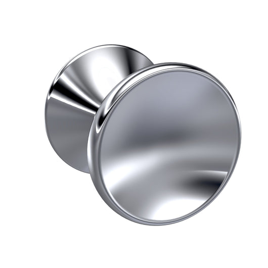  Hudson Reed Indented Round Knob - Chrome