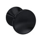 Hudson Reed Indented Round Knob - Matt Black - welovecouk