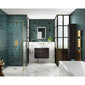 Hudson Reed Havana 800mm Wall Hung 2 Drawer Unit & Laminate Worktop - Metallic Slate