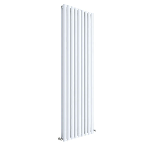  Nuie Revive Vertical Double Panel Radiator 1800 x 528 - High Gloss White