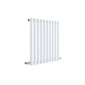 Nuie Revive Horizontal Single Panel Radiator 600 x 586 - High Gloss White