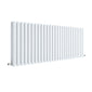 Nuie Revive Horizontal Double Panel Radiator 600 x 1572 - High Gloss White
