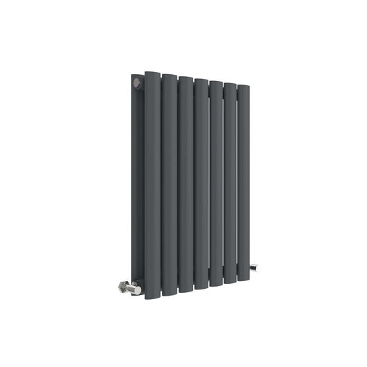  Nuie Revive Horizontal Double Panel Radiator 600 x 412 - Anthracite