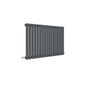 Nuie Revive Horizontal Single Panel Radiator 600 x 992 - Anthracite