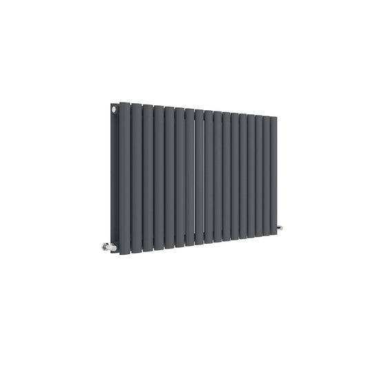  Nuie Revive Horizontal Double Panel Radiator 600 x 992 - Anthracite