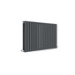 Nuie Revive Horizontal Double Panel Radiator 600 x 992 - Anthracite